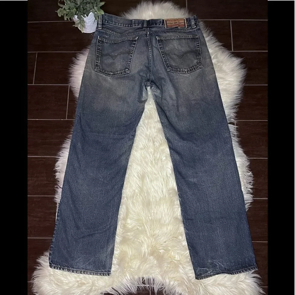 Diesel Industry vintage button fly relaxed denim jeans sz 33